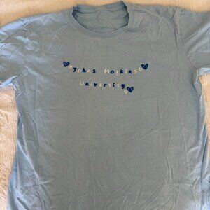 Embroidered Johns Hopkins T-Shirt